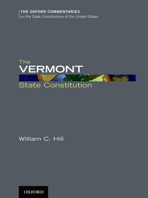 cover image of The Vermont State Constitution